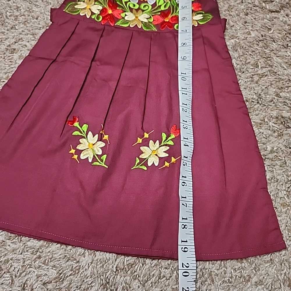 Girls Handmade Embroidery Girls Dress Sz 2